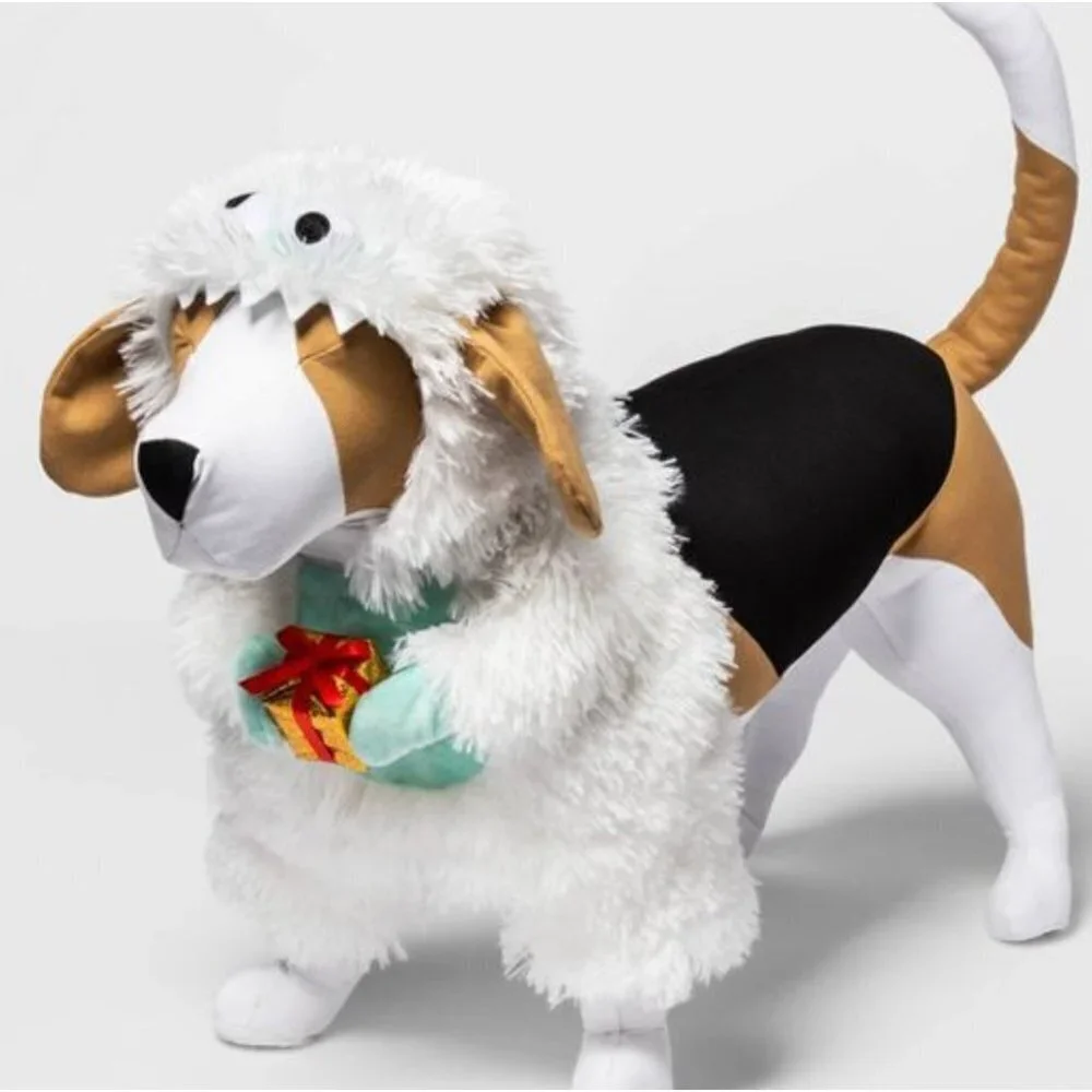 NWT Pet Snow Monster Frontal Headpiece  Costume - XS